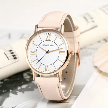 

Watch Women Casual Quartz Leather Band Magnetic Quartz Watch 2019 Simple Fashion Student Female Models Kh086 Montre Femme