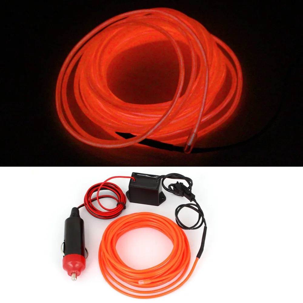 Online kopen wholesale oranje neon lichten voor auto uit china ...