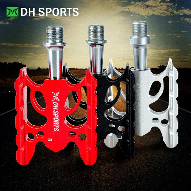 3 Color Mountain Bicycle Pedals Lightweight Aluminum CNC