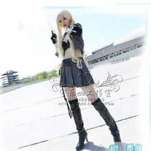 Anime Noragami Bishamon Sexy Cosplay Disfraces de Halloween Party Bikini Capa Uniforme + Bikini + Falda + Sombrero + Guantes + cinturón