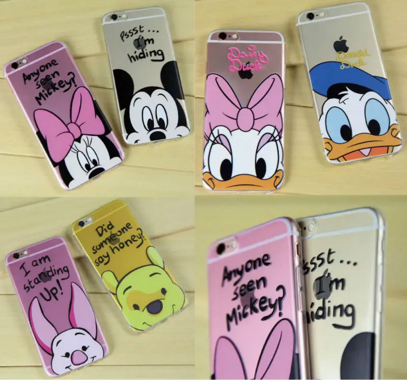 Minnie Mickey Cartoon Donald Duck Piglet Poof Bear Daisy