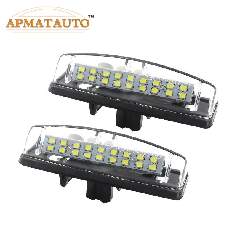 2pcs LED License Number Plate Light Bulb Canbus For Lexus IS200 IS300 LS430 GS300 GS430 GS400 ES300 ES330 RX300 RX330 RX350 | Автомобили и