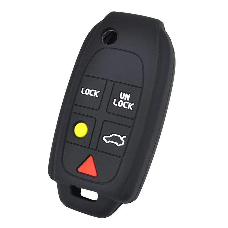 Силиконовый чехол для ключей от машины Volvo XC90 S80 XC70 S60 V70 без ключа пульт