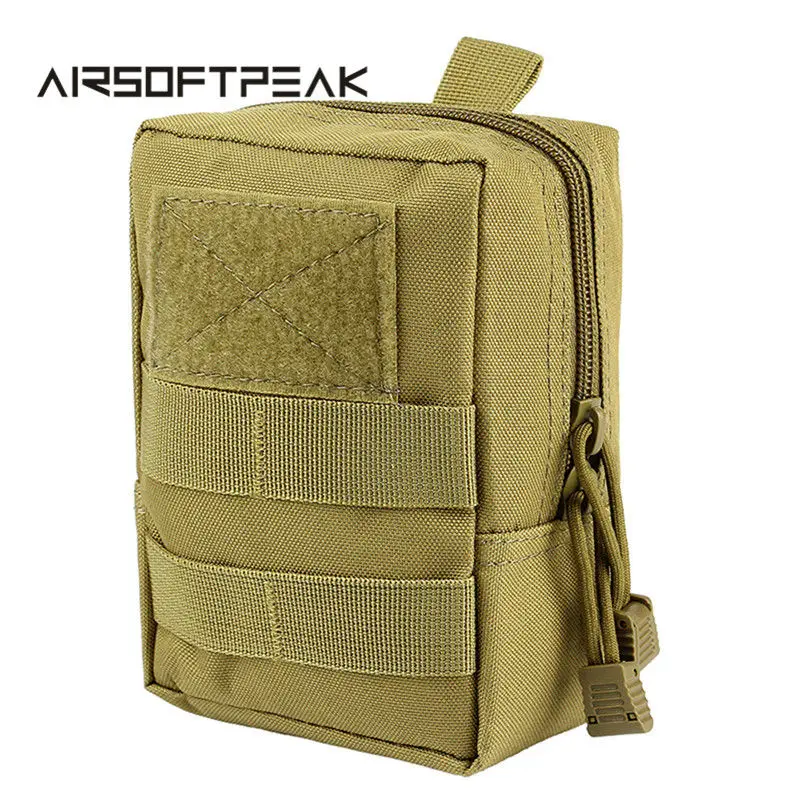 AIRSOFTPEAK Военной Molle Сумка Талии Тактический EDC Сумки Открытый Мешочек Талии Охотничьи Сумки Охотничий военный тактический мешок