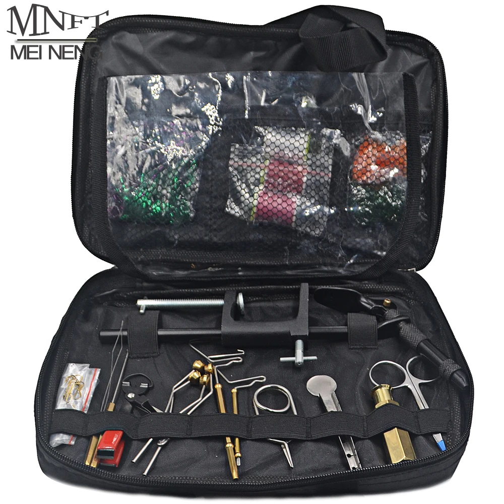 Buy MNFT 1 Set Fly Fishing Fly Tying Tools Kit in