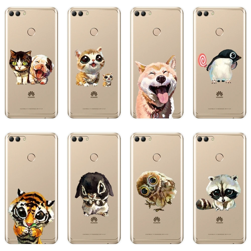 

Shiba Inu Dog Silicone Phone Case For Huawei Y3 Y5 Y6 II Y7 2017 Pro Soft Back Cover For Huawei Y5 Y6 Y7 Prime 2018 Y9 2019 Case