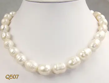 

Huge 11x13mm Baroque style southsea Cultured Pearl Necklace 20 inch PNS123