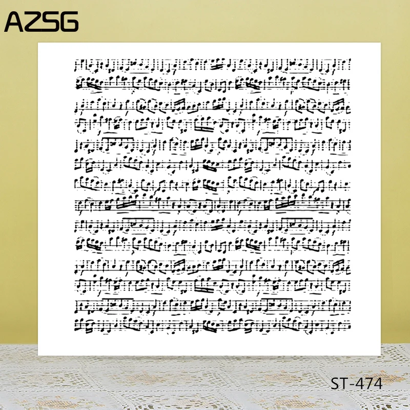 

AZSG Wave Background Clear Stamps/Seals For DIY Scrapbooking/Card Making/Album Decorative Silicon Stamp Crafts