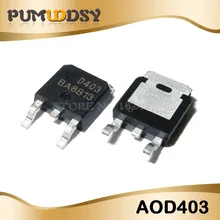 10 шт. AOD403 TO-252 D403 TO252 30 в 85A P канал MOSFET