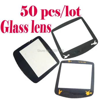 

NEW Arrival 50 pcs/lot Glass Mix Cartoon Lens Game Screen Protector Cover Fit For GameboyAdvacneNintendo Boy Kids Gift