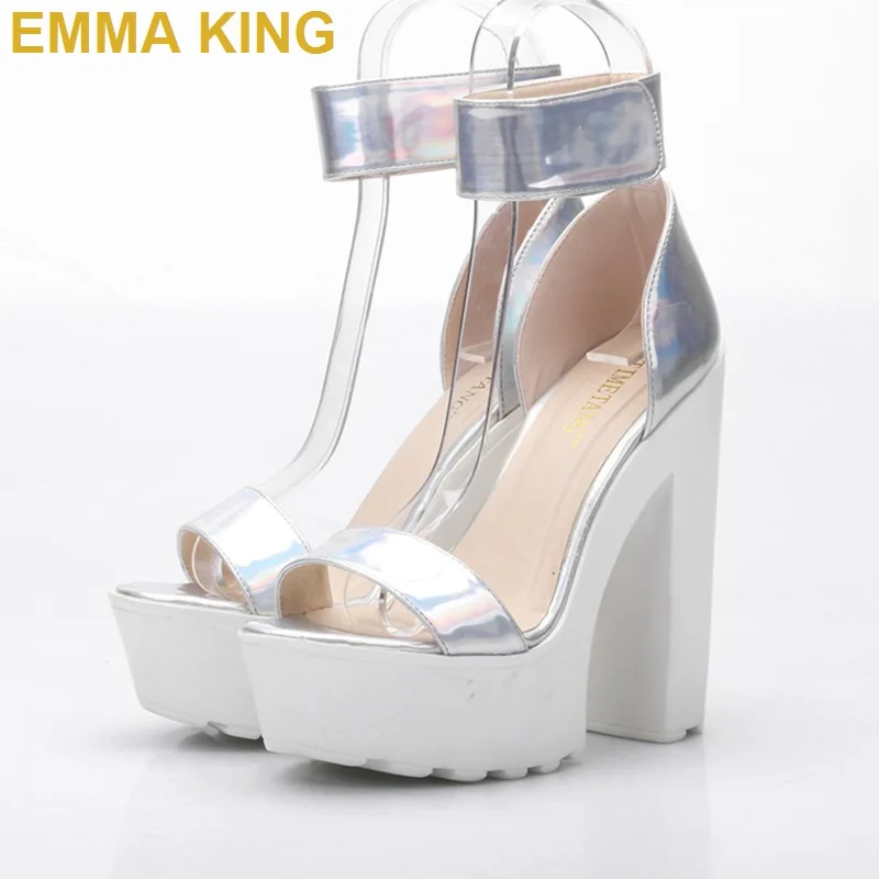 Emma king/Новинка 2019 популярные женские летние туфли из искусственной кожи с