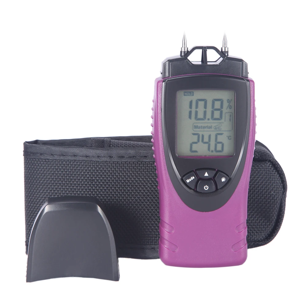 Цифровой измеритель влажности древесины Nicetymeter ST8040 тестер температуры