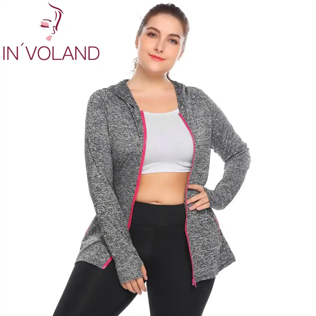 womens workout zip up