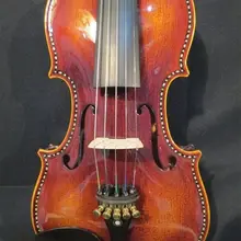Гварнери стиль песни бренд профессиональный концерт инкрустированных 5 Строки Скрипки 4/4#9263