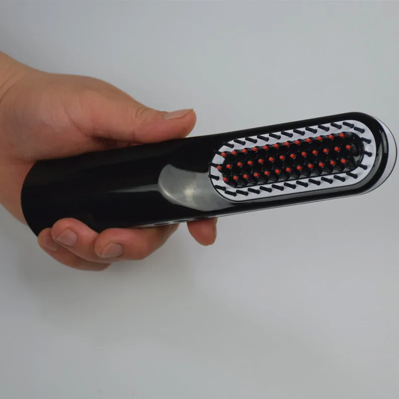 Керамическая щетка выпрямитель для бороды с зарядкой от USB|Расчески| |