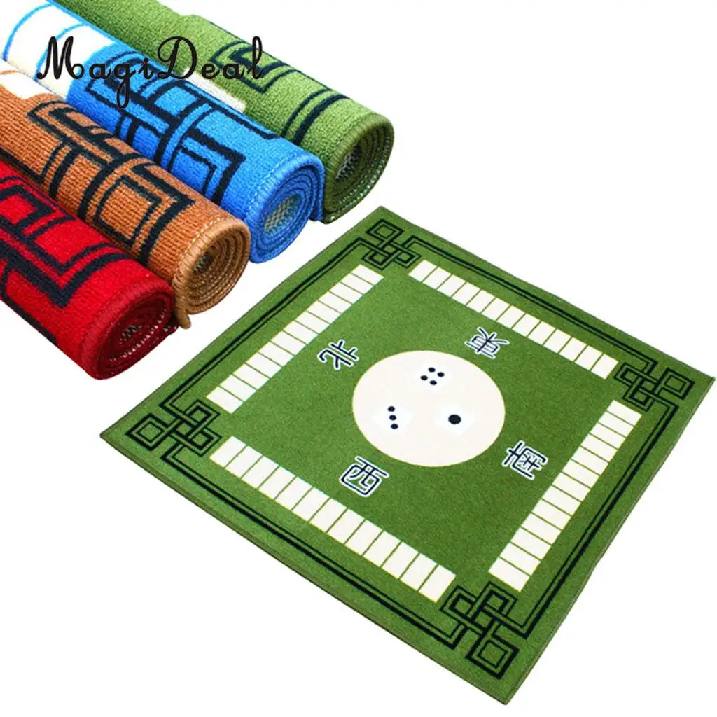 MagiDeal Mahjong Table Mat Cover Carpet Silence Multifunctional Household Thickening