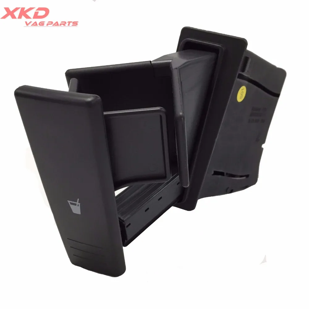 Черный держатель для стакана с карманом карт подходит Po lo 9N 2002 2010 6Q0 858 602 G B C D F 6QD E