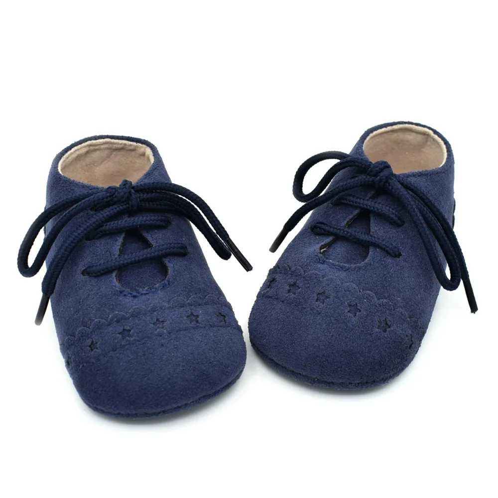 Демисезонный для маленьких мальчиков для девочек из ткани под замшу с декоративным элементом типа обувь для новорожденных Детская кроватка обувь детская Мокасины пол для тех, кто только начинает ходить, TS148