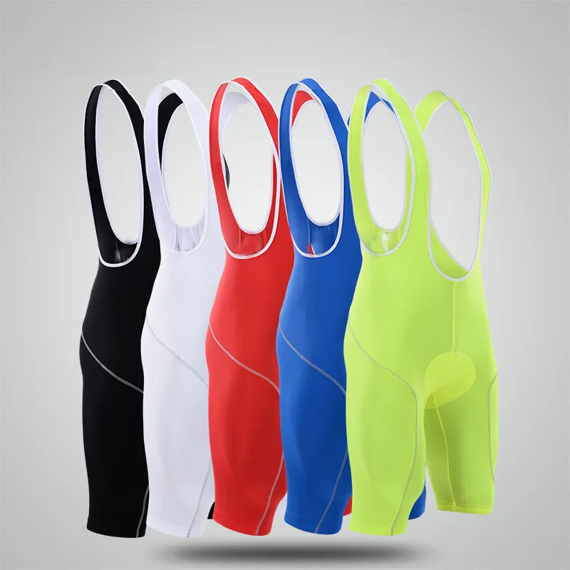 

5 Color Men's Cycling Bib Shorts Black Bicycle 3D GEL Pad Bib Pants Ropa Ciclismo Bike Bib Shorts