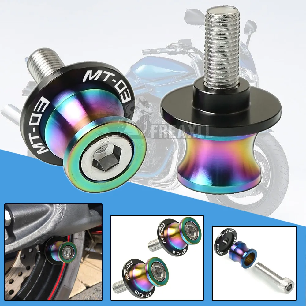 

Swingarm Spools Sliders Stands Screws Swing Arm Cover Motorcycles For YAMAHA MT09 MT 09 2014-2015 MT03 2016-2012 MT03 MT07 MT-10