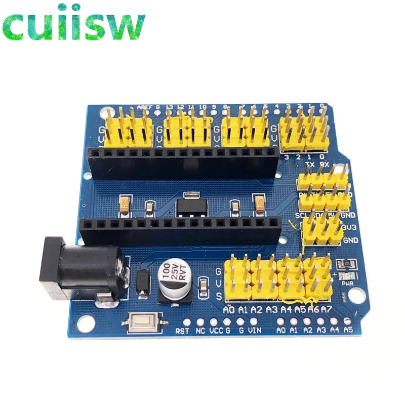 Адаптер NANO V3.0 щит прототипа и многоцелевая Плата расширения UNO для arduino|nano v3.0|shield