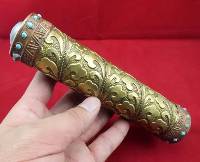 

Chinese old bronze sculpture Kaleidoscope Collect