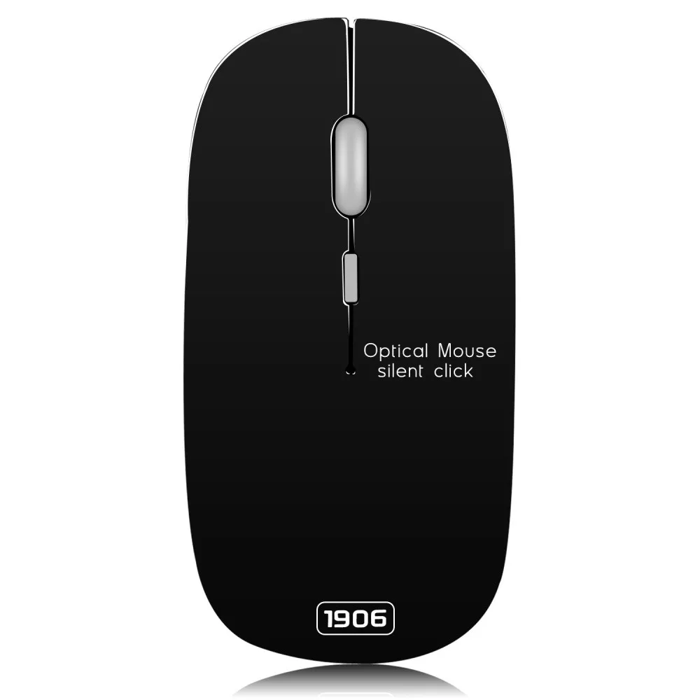 

T10 Slim Silent Mouse Wireless Mouse Gaming Mouse For PC Laptop Games Raton Inalambrico Pc Accessories # T15