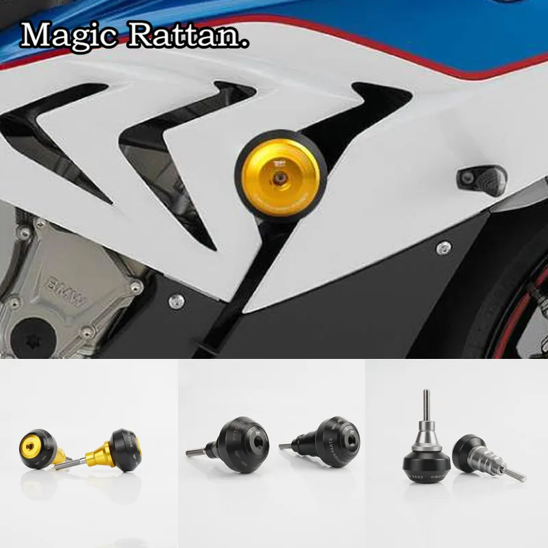

Motorcycle CNC Aluminum Frame Slider Anti Crash Caps Engine Protection Crash Pad Protector For BMW S1000RR 2009-2011 2015-2017