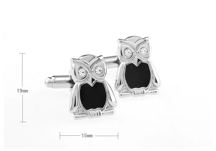 iGame French Cuff Links Novelty Owl Design Free Shipping