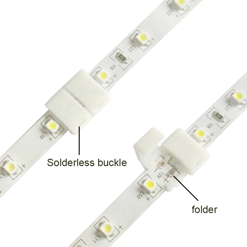 30 шт 8mm2P/10 мм 2 P/10 4 P Solderless сплиттер право Быстрый без пайки Разъем угловой