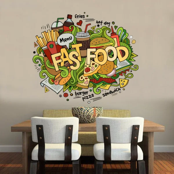 Ich Liebe Fast Food Illustration Mode Hochzeit Decor Vinyl Gorgeous Interior Design Fast Food Decor Ich Liebe Fast Food Illustration Mode Hochzeit Decor Vinyl Gorgeous Interior Design Fast Food Decor
