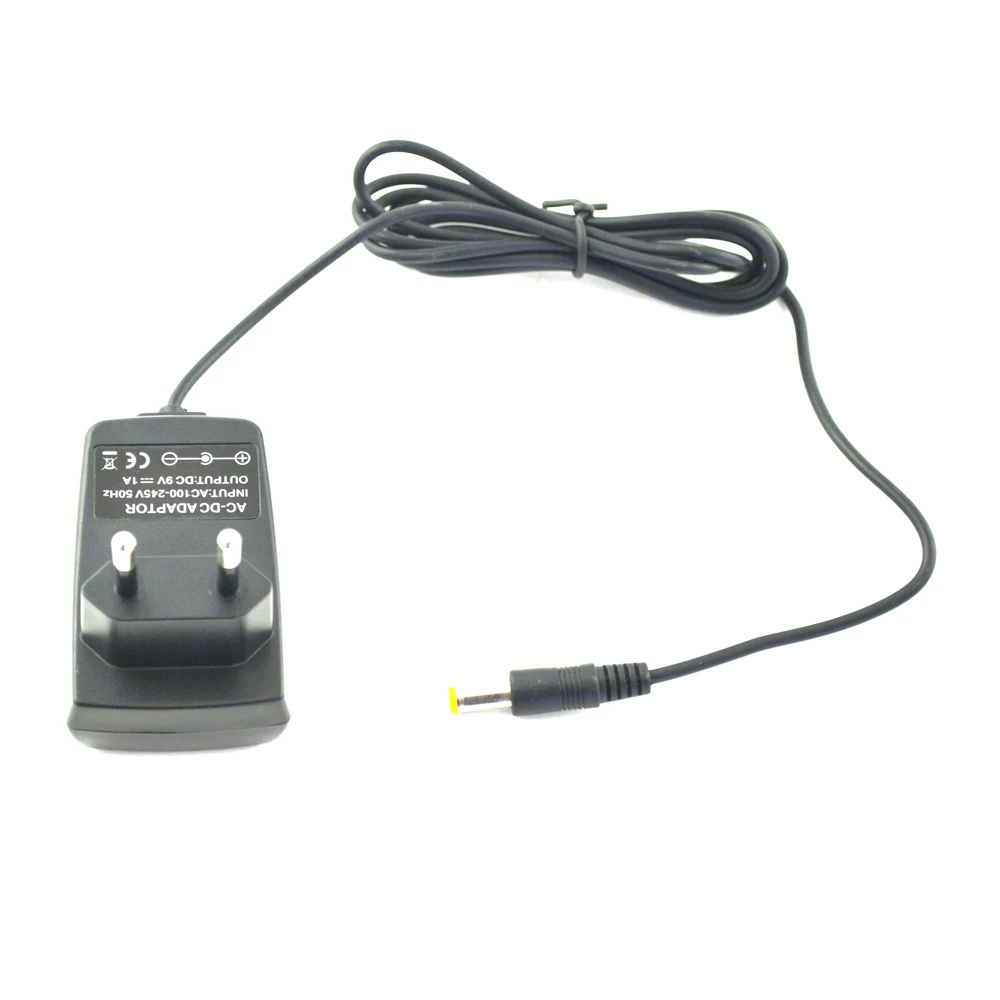 High quaity EU Plug AC DC adapter adaptor home wall power supply 100-245V 9V 1A for not SNES but for NES charger cable