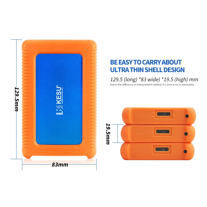 KESU 2.5 inch External Hard Drive 250G 500G 2TB Storage USB3.0 HDD Portable External HD Hard Disk for PC/Mac Xbox PS4 TV box KESU 2.5 inch External Hard Drive 250G 500G 2TB Storage USB3.0 HDD Portable External HD Hard Disk for PC/Mac Xbox PS4 TV box