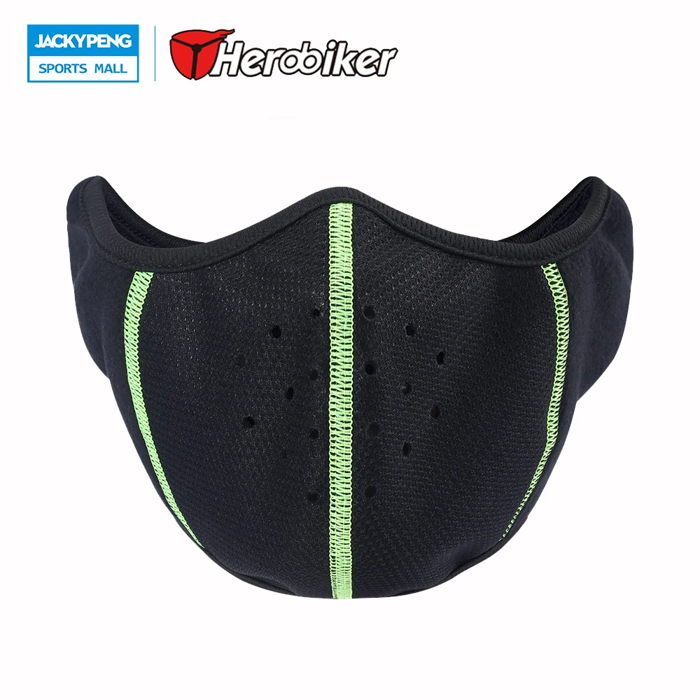

HEROBIKER Outdoor Winter Training Mask Cycling Mask Bycycle Cycle Masks Bicycle Sports Protect Road Bike Bicycle Face Shield