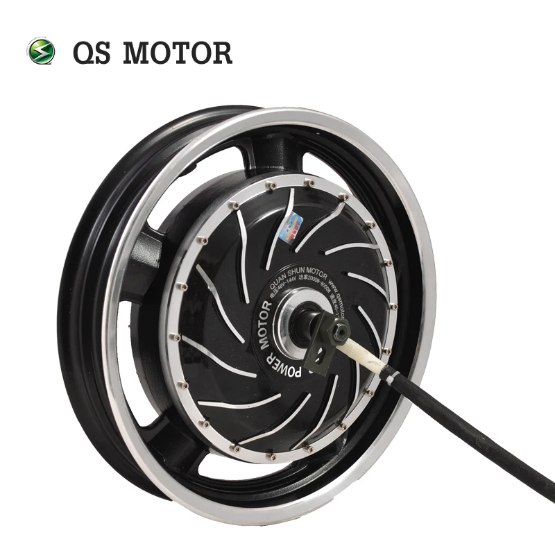 Хорошая цена QS 16*3,0 дюймов 3kW 72 V-96 V 273 V3 в-Электрический мотор эпицентра деятельности колеса для электрического скутера/мотоцикла