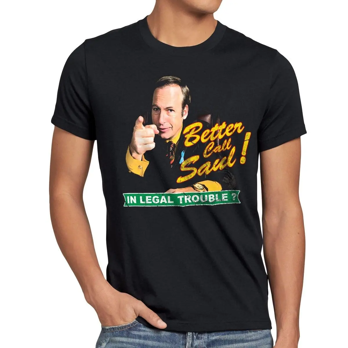 

Call Saul Herren T-Shirt Vintage Goodman Better Bad Heisenberg Bad Anwalt Walter T Shirts Men Casual Classic