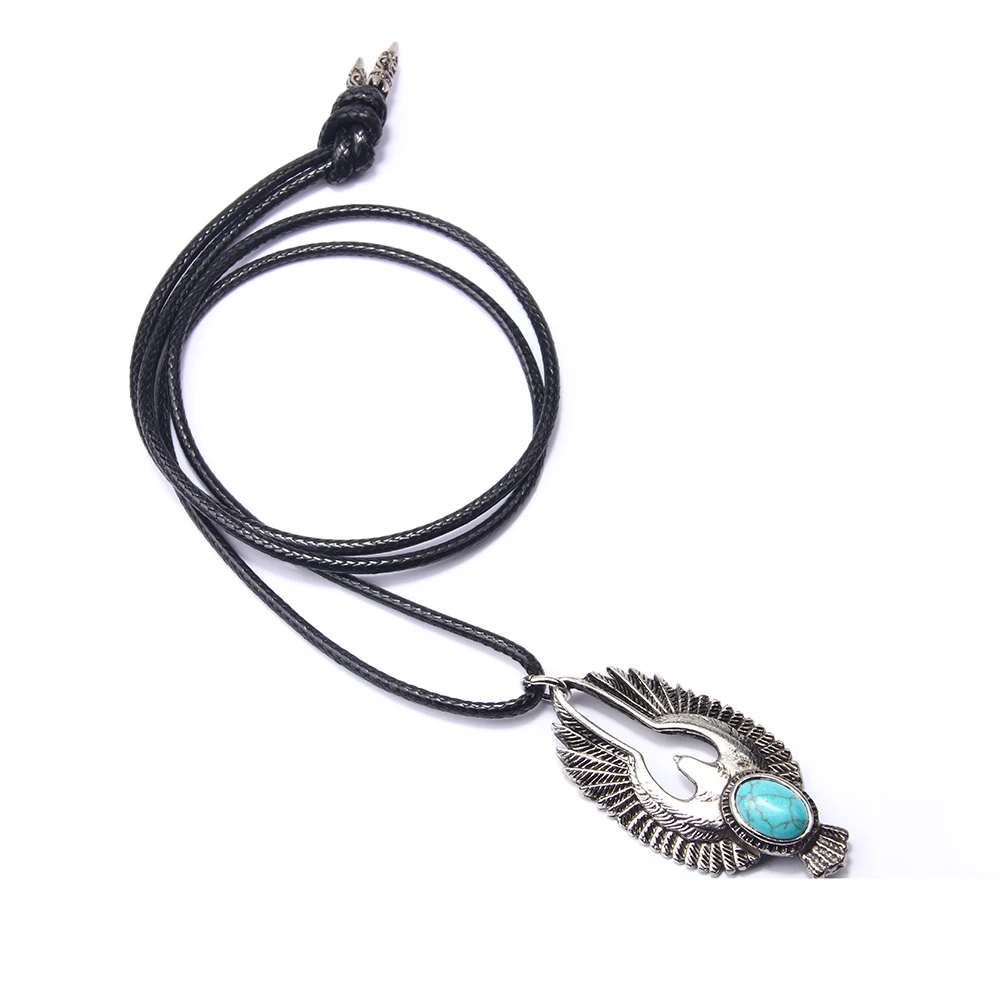 Женская и мужская длинная цепочка lancuszki ketting кулон с крыльями Ястреба|Ожерелья