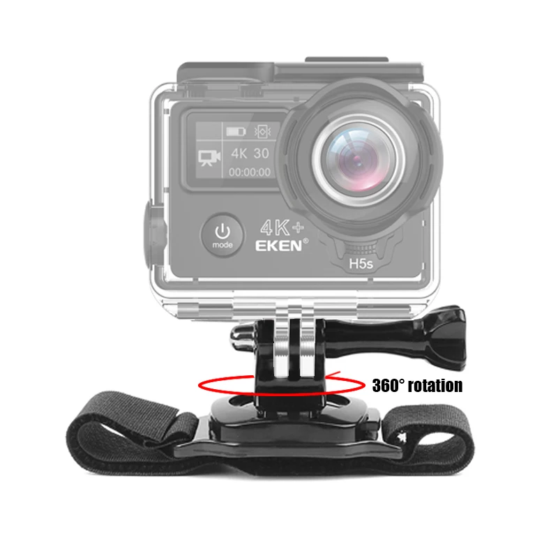 Ремешок на запястье TUYU 360 для экшн камеры SJCAM SJ4000 EKEN h9 h6s h8 Gopro Hero 6 5 4 Session Xiaomi Yi 4K go pro