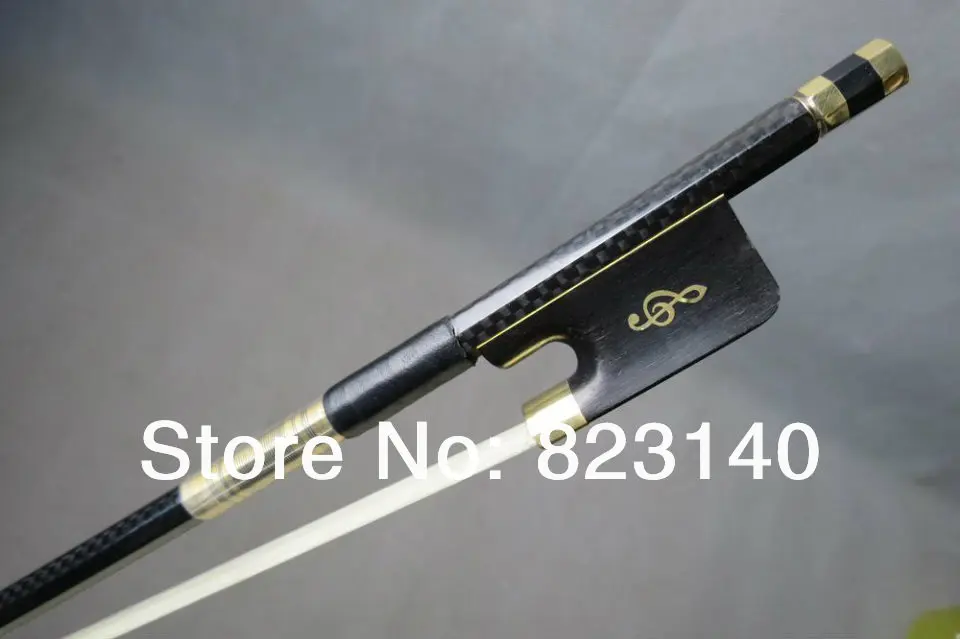 

1 PC Strong Balanced Quality Carbon Fiber Cello bow 4/4 Ebony Frog 3003#