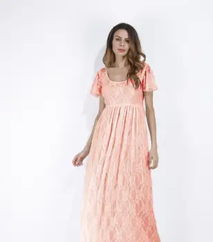 

Pregnancy Dress Photography Maxi Gown Maternity Dresses For Photo Shoot Lace Clothes For Pregnant Women Photography Dress