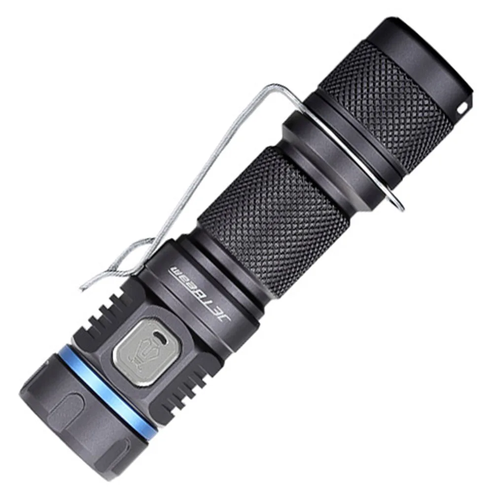 

Rechargeable Flashlight JETBeam E40R SST40 N4 BC max. 1100Lm beam throw 185 meter tactical torch + 18650 2600mAh Li-ion Battery