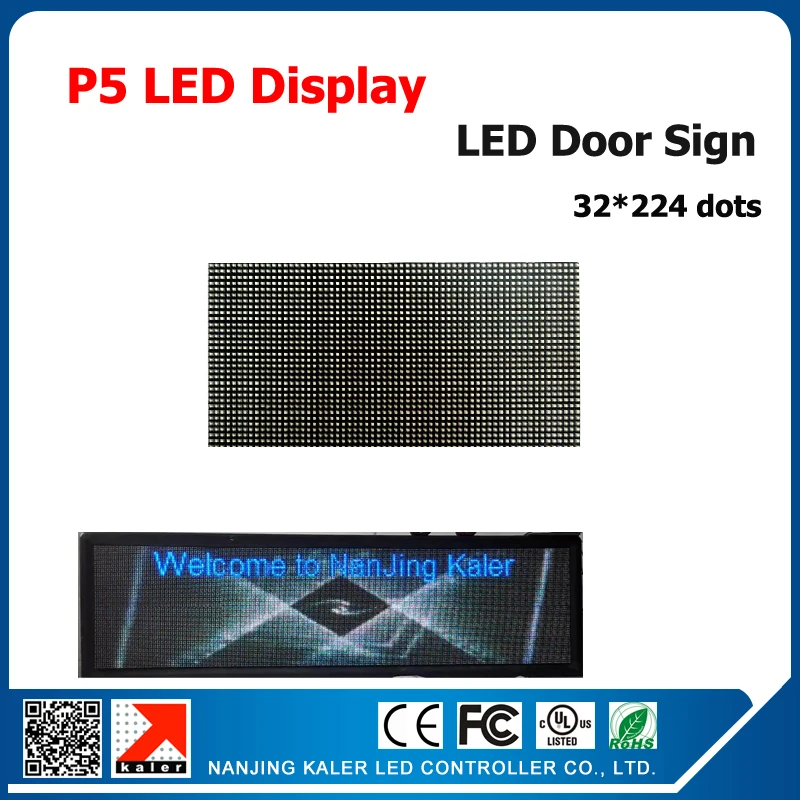 

TEEHO Indoor led display sign P5 SMD full color 229*37cm led display board with video card 320*160mm p5 led moudles