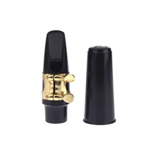 Профессиональный альт-саксофон Саксофоны мундштук Пластик с Кепки металлической пряжкой Саксофоны патч колодки acxophone Интимные аксессуары