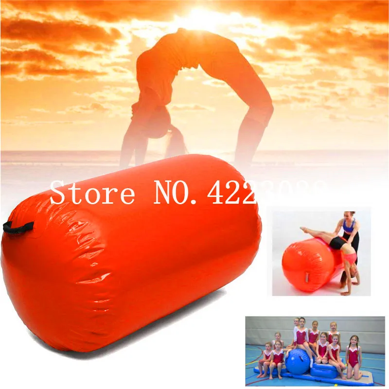 

Free Shipping 60cm Dia long105cm Safety Soft Inflatable Air Rollers For Physical Training,Customized inflatable Air Roller