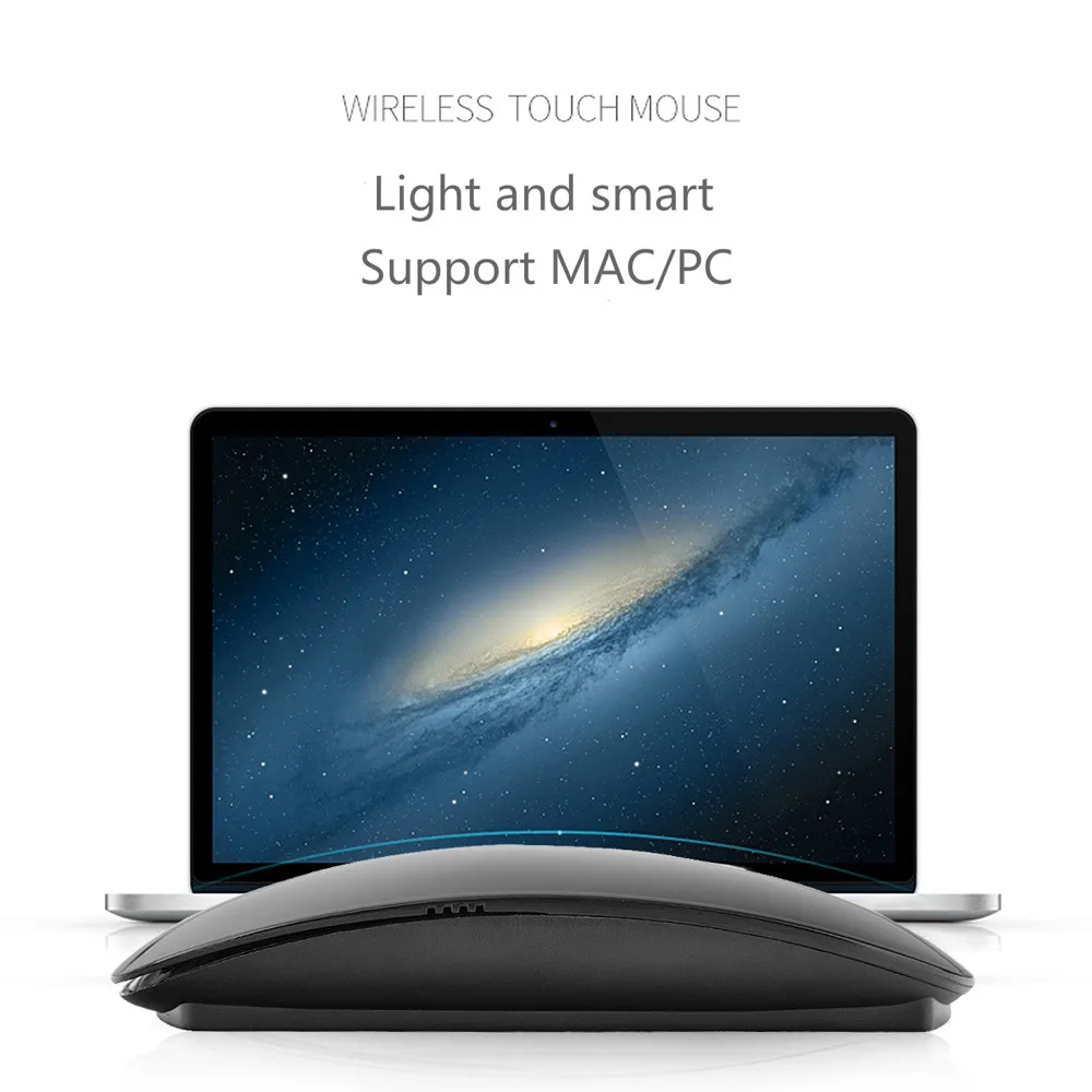 Горячая Беспроводная игровая мышь TM-823 Беспроводная оптическая USB мульти+ сенсорная мышь с прокруткой для ноутбука Apple Macbook# T2
