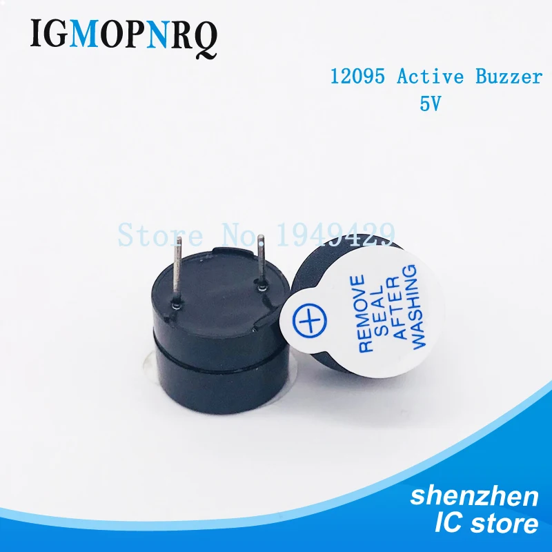 BRAND NEW 10 Pcs 12V Great Quality Active Buzzer Continous Beep 12095 Free Ship!