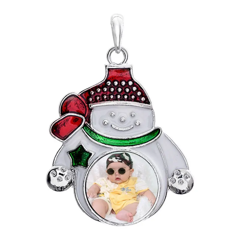 

button sublimation pendants christmas pendant jewelry for heart transfer printing not include necklace new style 50pcs/lot