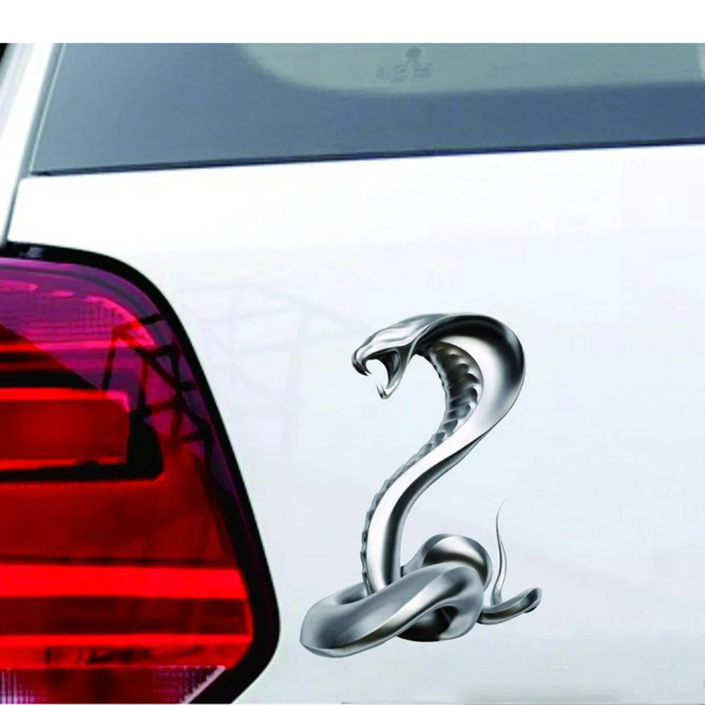 

HOT!!1Pc DIY Personalise Car Decal Flying Hawk Auto Truck Hood Side King Cobra Sticker 16*13cm Strong visual impact Lowest Price