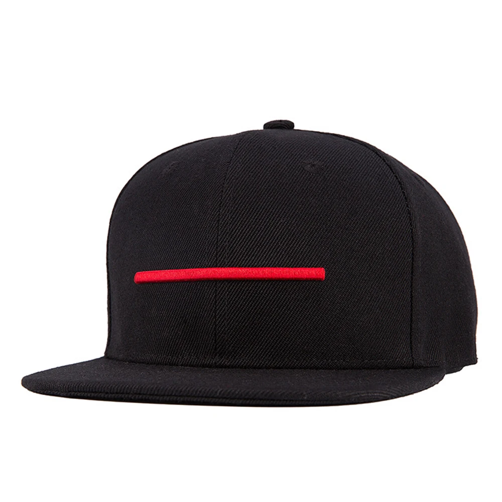 Модная шляпа в стиле хип хоп с вышивкой красную полоску Snapback кепки для мужчин и
