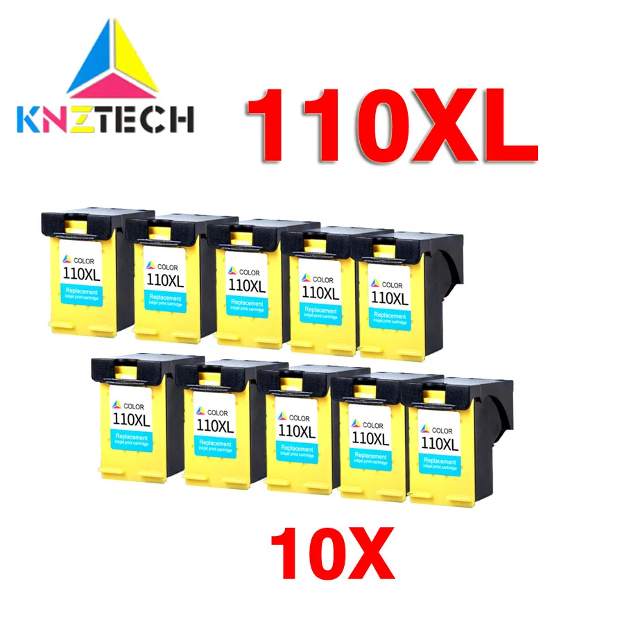 10X сменный чернильный картридж для 110 110XL A310 A320 A612 A617 A716 PhotoSmart A310/A311/A314/A316/A320/A516/A526 |